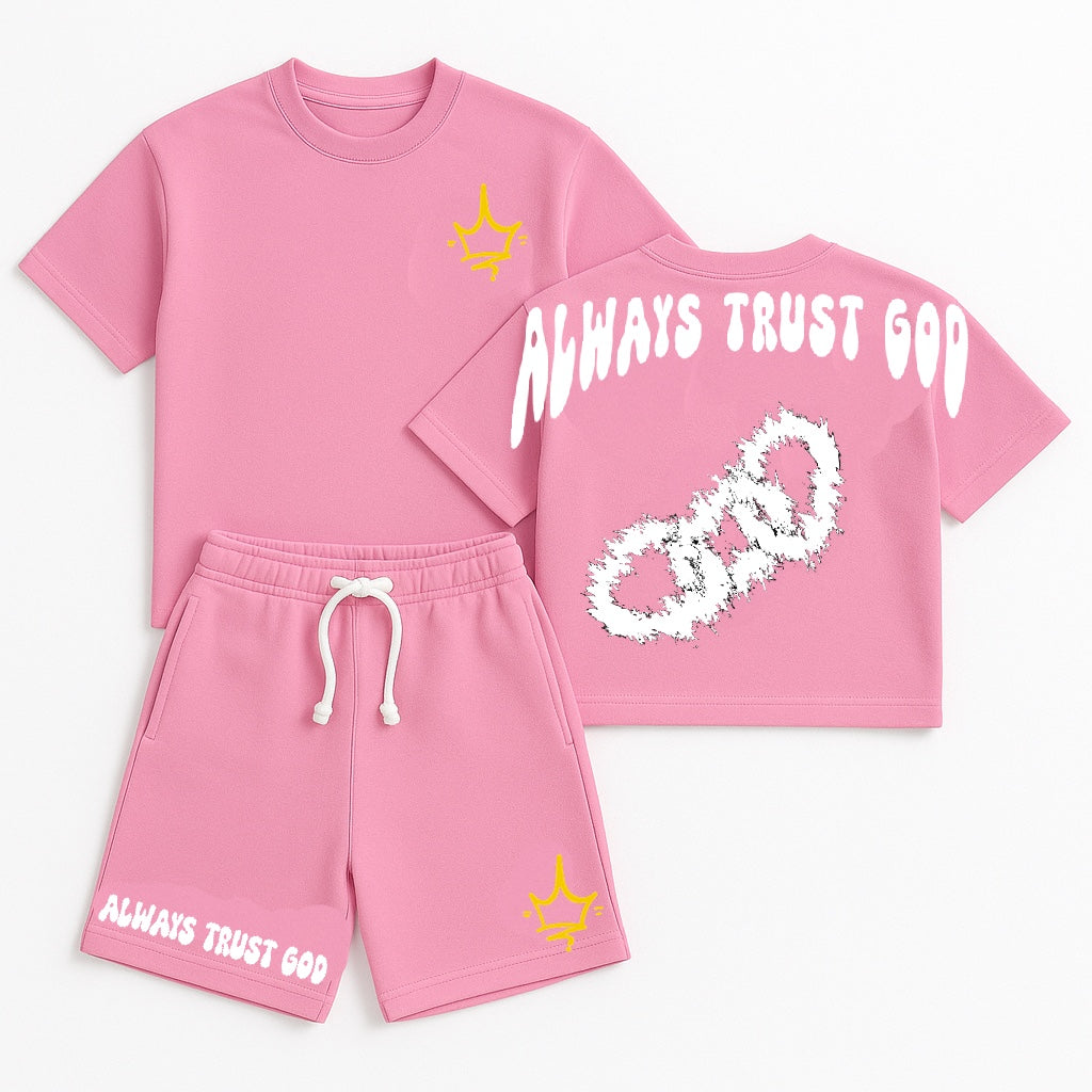 Always trust God ( pink )
