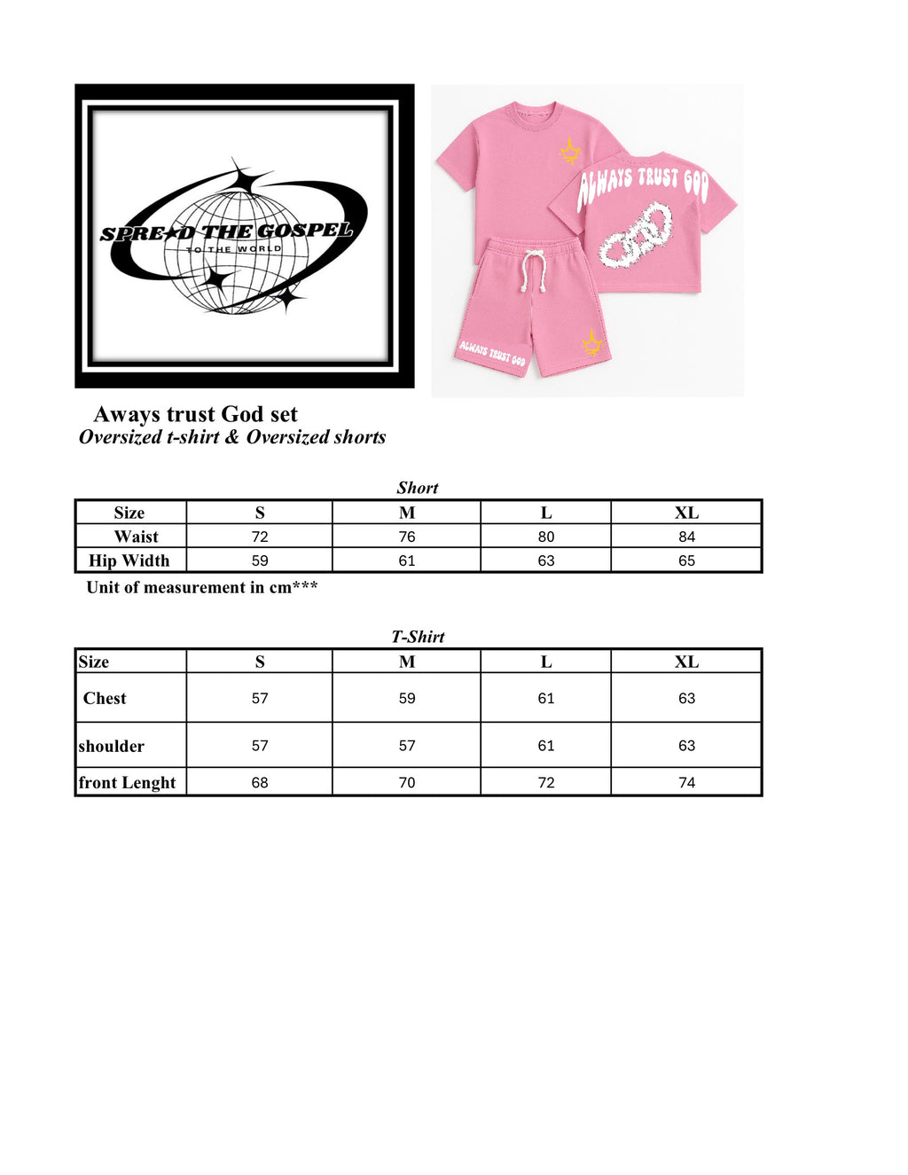 Always trust God ( pink )