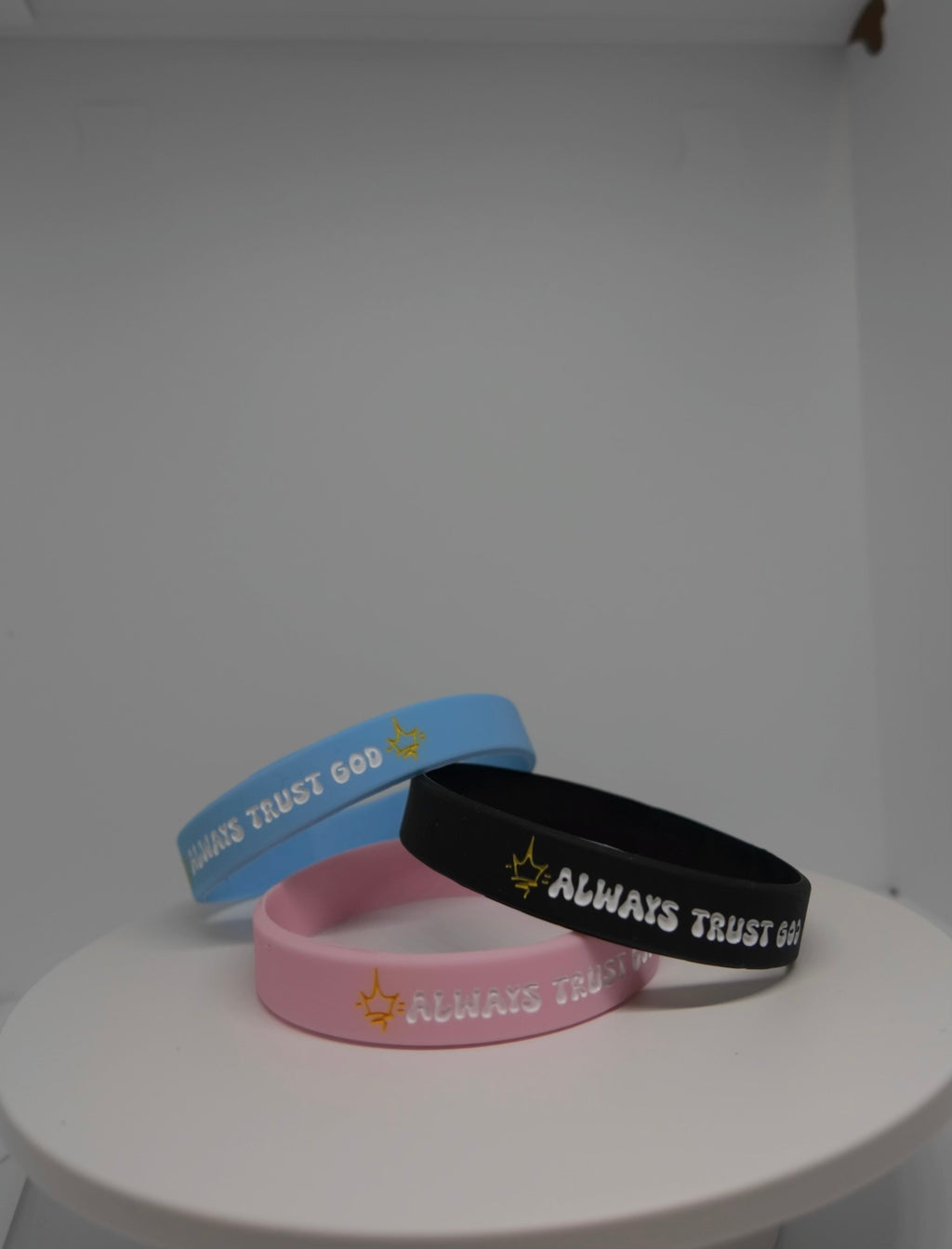 Always trust God bracelet