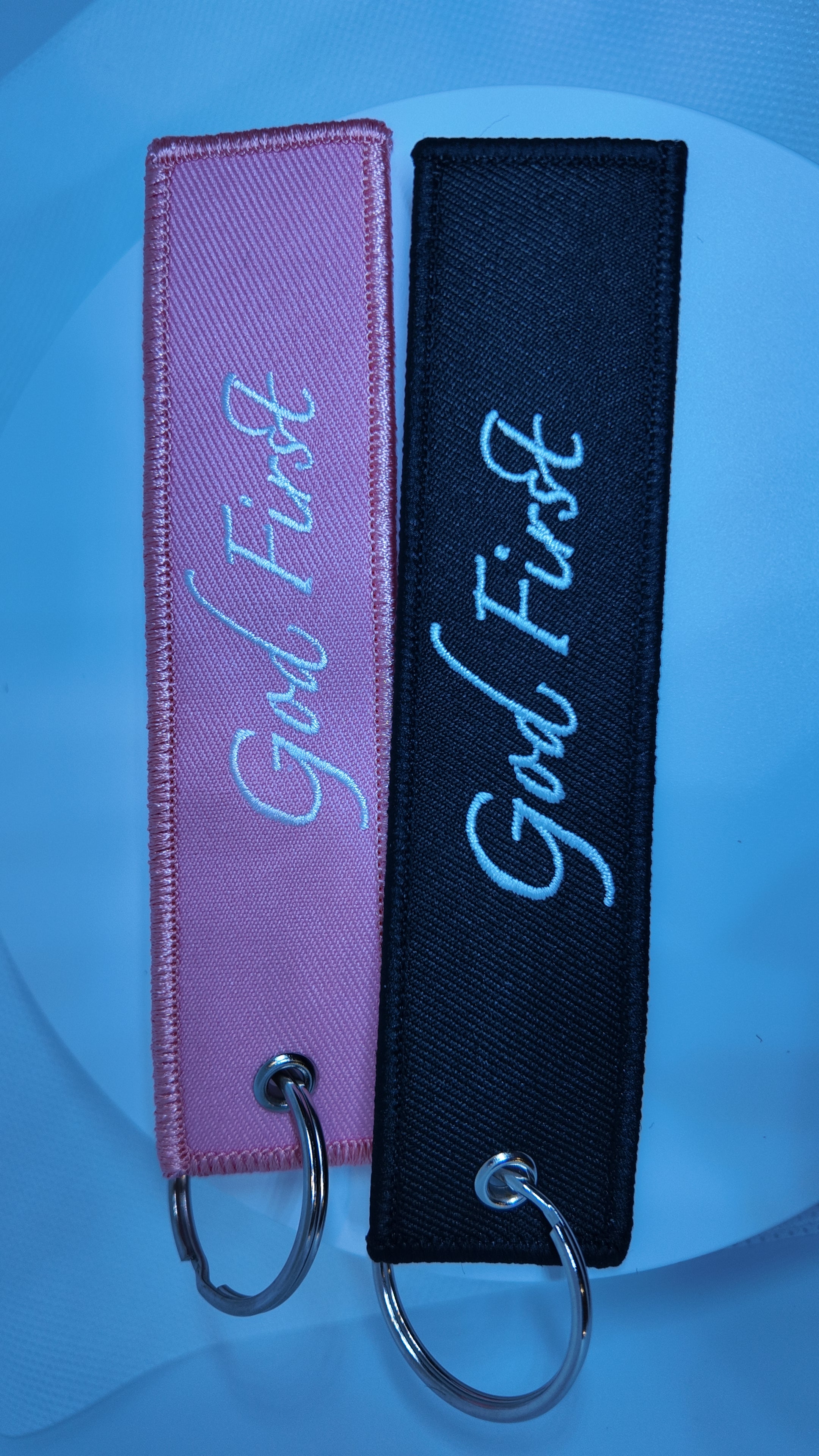God first keychain