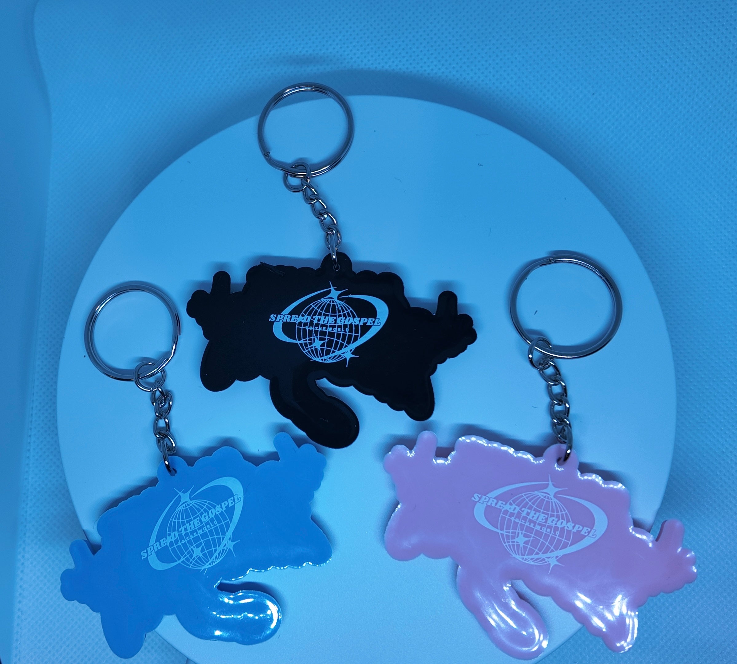 Always trust God keychain