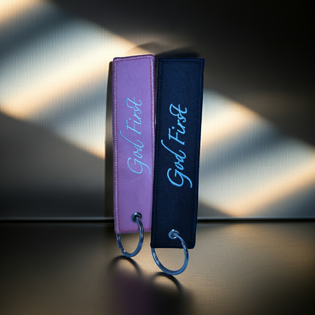 God first keychain