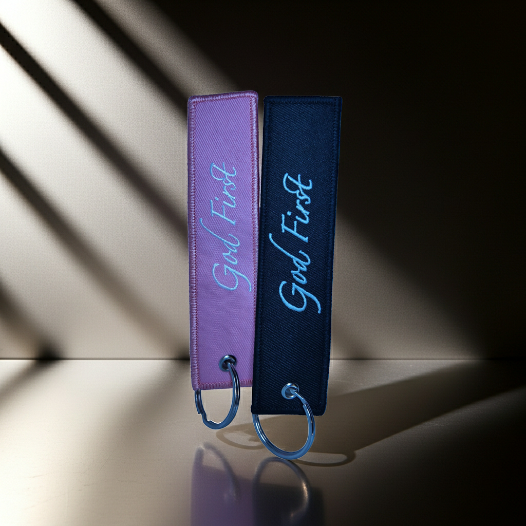 God first keychain